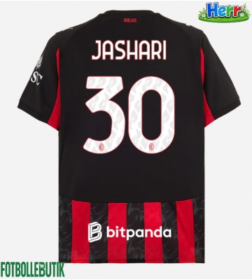 AC Milan Ardon Jashari #30 Hemmatröja 2025-26 Kortärmad